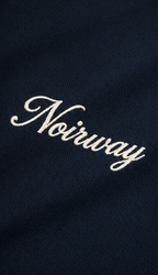 Knit polo navy tee