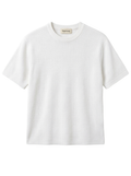 Basic Knit Tee - white